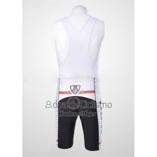 Trek Ropa Ciclismo Culotte Corto 2011 Mangas Cortas Blanco